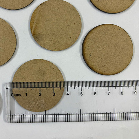 1.5 Inch Round MDF Cutout