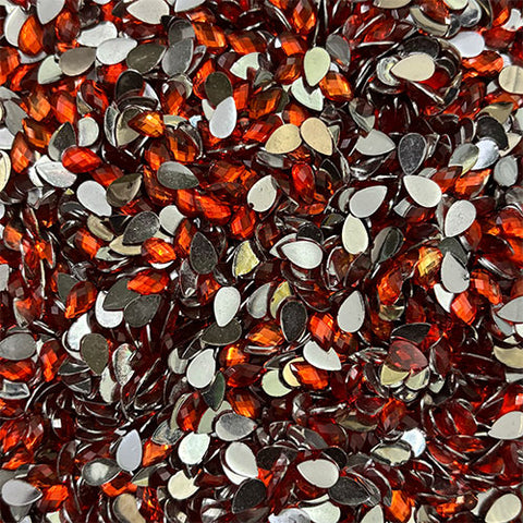 3 x 5 Thilagam Orange Kundan - 10 gm