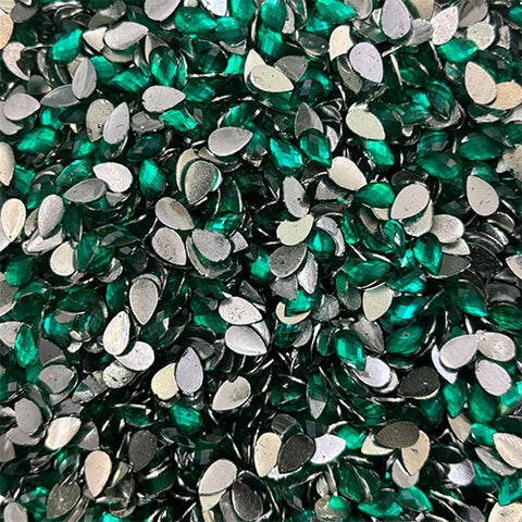3 x 5 Thilagam Rama Green Kundan - 10 gm