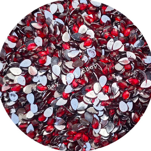 3 x 5 Thilagam Red Kundan - 10 gm