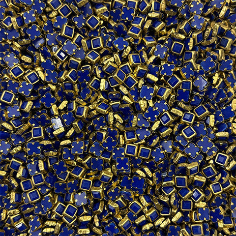 Dark Blue 4x4 Square Mat Stones