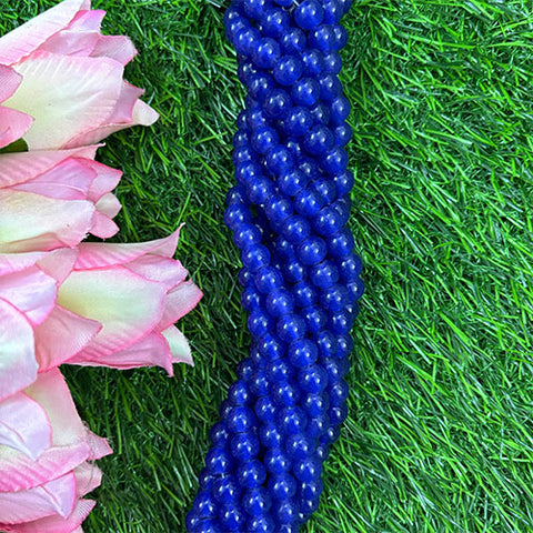 Blue Jelly Beads D12- 1 Line