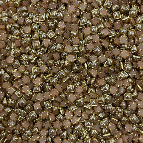 Ceramic Gold 4 x 4 Square