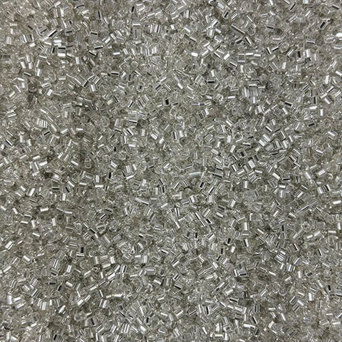 silver Cut Bead