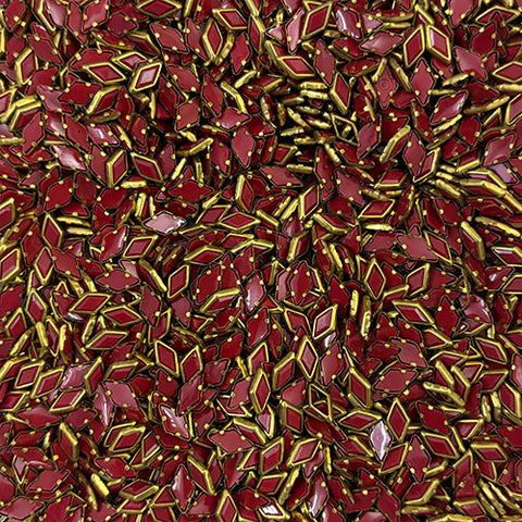 Maroon Diamond Mat Stones