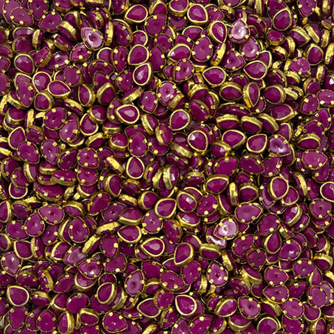 Rani Pink Drop Mat Stones