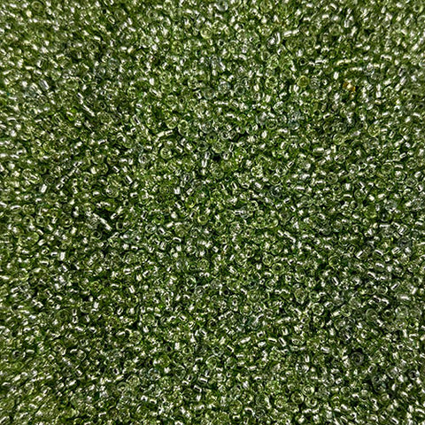 Light Green Glass Beads