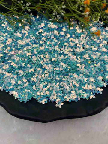 Sky Blue Flower sequence - 10 gm
