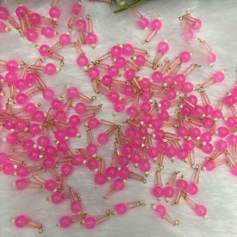 Baby Pink 4mm Round / pencil crystal – 1 pk