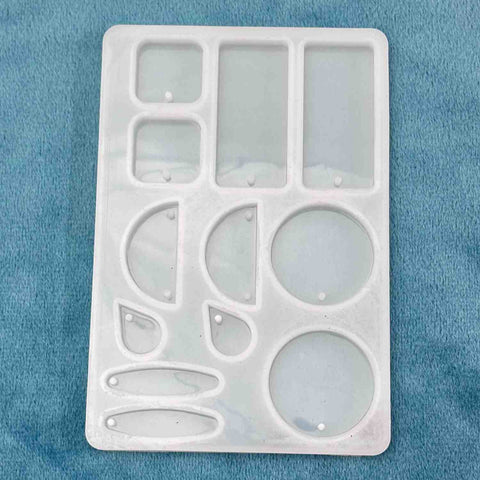 12 in 1 Mixed Shape Resin Mold