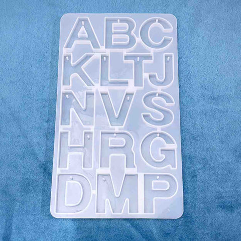 Alphabet Resin Mold