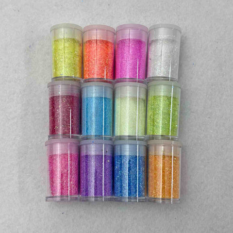 12 Colors Glitter - 1 Pack