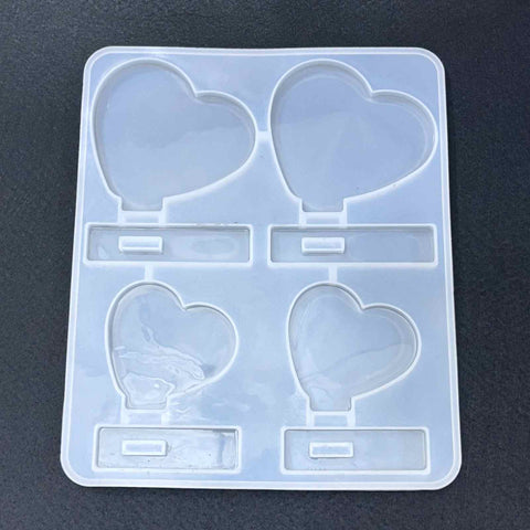 4 in 1 Heart Mold - 1 Piece
