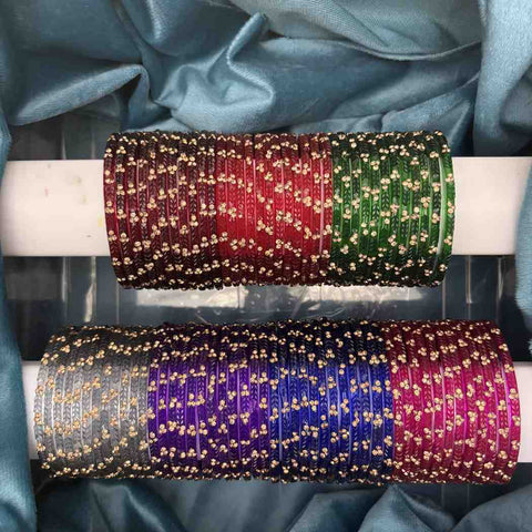 Leaf pattern bangles