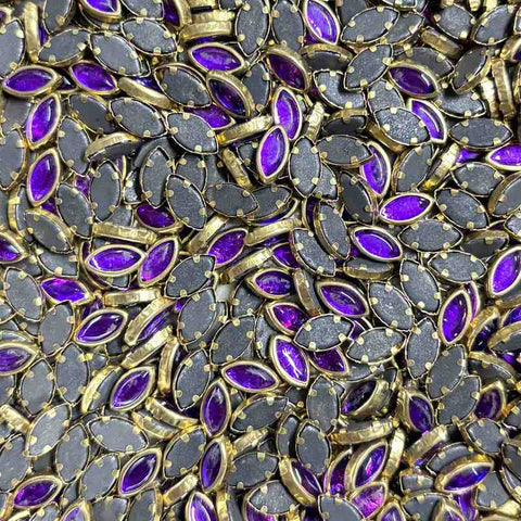 Violet 8K Eye Glossy Stones