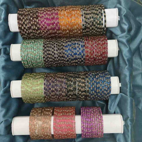 Thulir Glass Bangles - 1 Dzoen