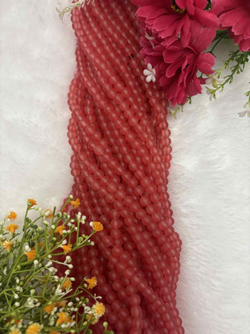 Red ICE Beads - 1 Line