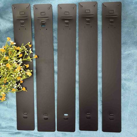 Black Chain Card 1.75 inch x 12 inch - 4 Pieces