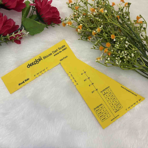 Blouse Dart Scale ( Blouse Cross Marking )
