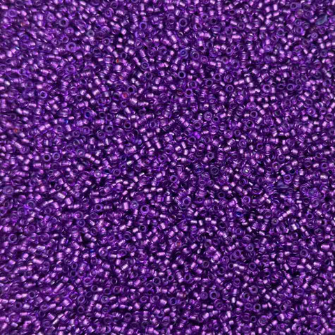 Violet Glass beads