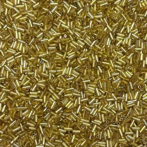Yellow Tube Bead