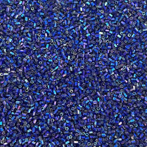 Dark Blue Cut Bead