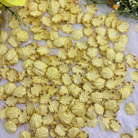 Shell Mat Finished yellow - 10 gm
