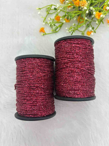 Red Glitter Zari - 1 Piece