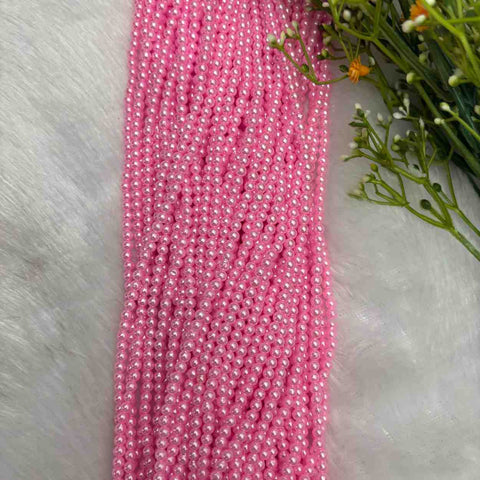 Baby Pink mm Beads -1 Bunch