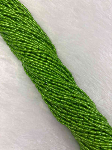 Light Green 4mm Rice Beads - 1 Bunch