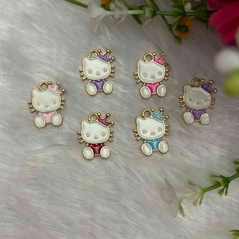 Enamel Charms D6 - 1 Piece