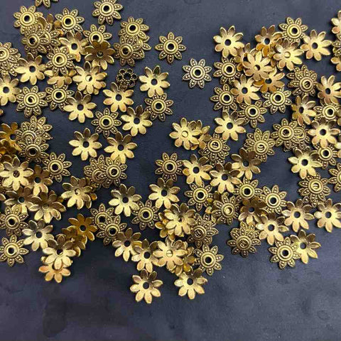 Bead Cap Gold D1 - 10 gm