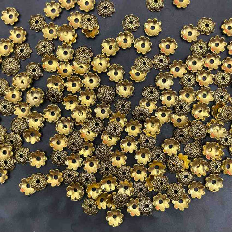 Bead Cap Gold D3 - 10 gm