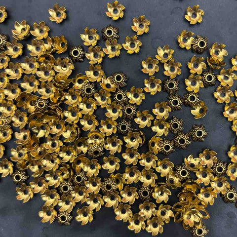 Bead Cap Gold D5 - 10 gm