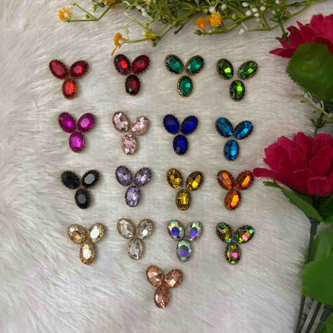 10 x 14 oval Crystal - 1 Piece