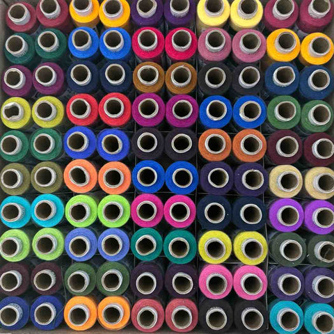 Sewing Thread Mixed Color 300 M - 1 Box