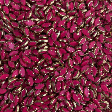 Pinkish Red 8K Mat Stones