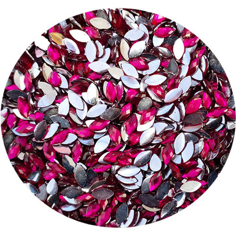 Rani pink Kundan Stone Eye - 10gm