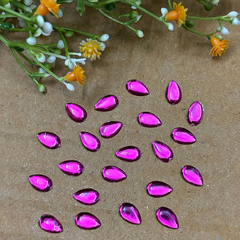 Rani Pink Kundan Stone Thilagam