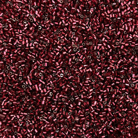 Maroon Micro Cut Bead