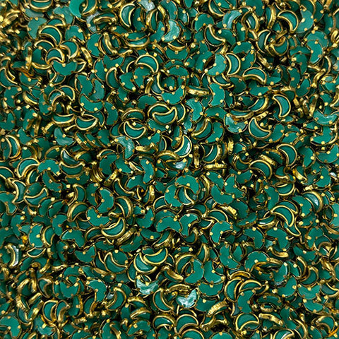 Rama Green Moon Mat Stones