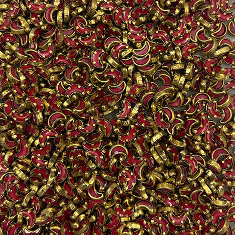 Maroon Moon Mat Stones