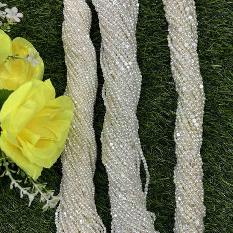 Pearl Half Beads - 1 Bunch