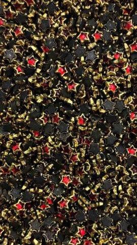 Red Star Glossy Stones