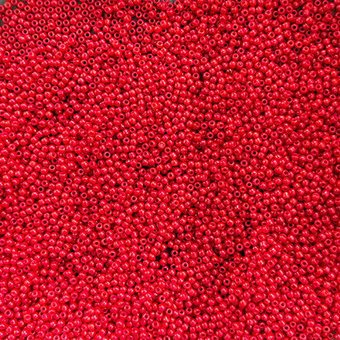 Red Seed Bead