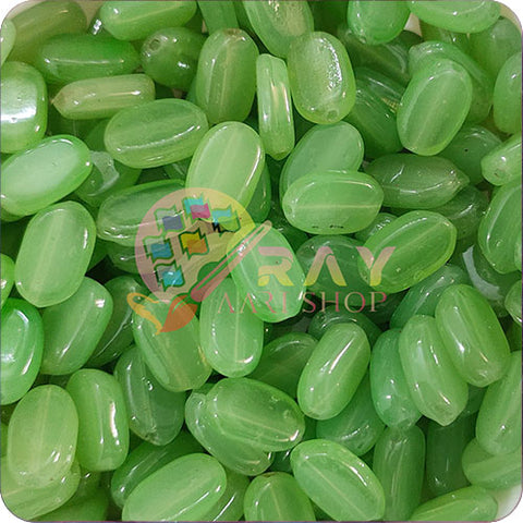Light Green Tablet Bead