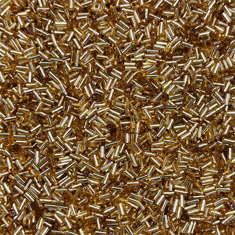 Gold Tube Bead