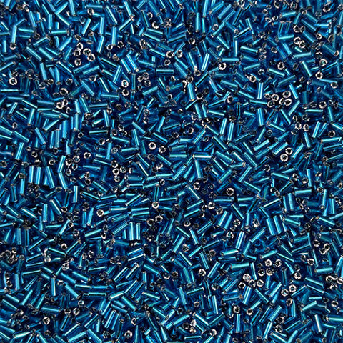 Sky Blue Tube Bead