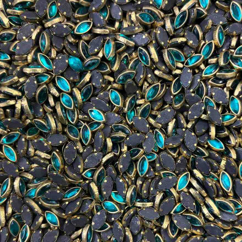 Rama Green 8K Eye Glossy Stones