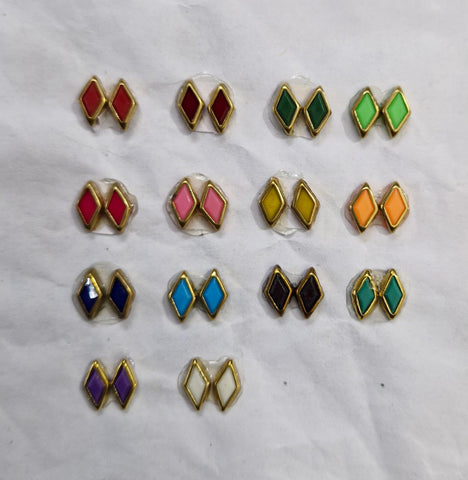 Diamond Mat Stones 10 GM Each 10 Colours